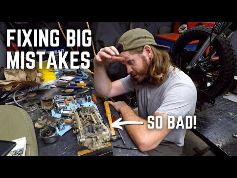 CX500 Rescue - Fixing A Bunch Of Mistakes! How To