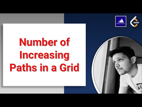Number of Increasing Paths in a Grid | Leetcode - 2328