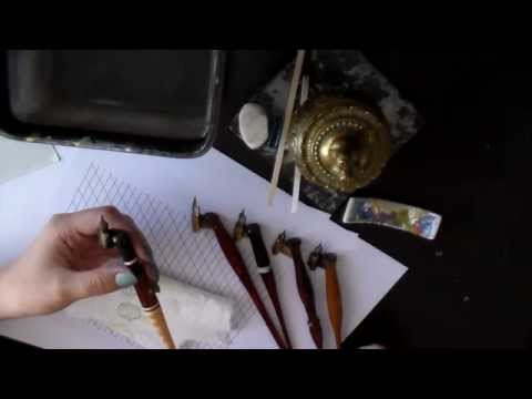 4. Pointed Pen Calligraphy 101: The writing desk and basic desktop items