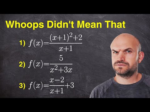 Mistakes Students Make Finding x and y intercepts Whoops didn't mean that