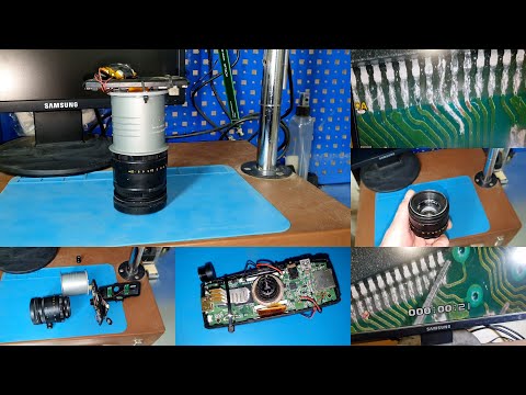 Homemade digital microscope