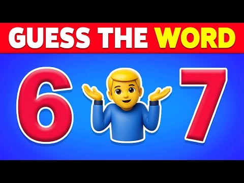 Guess The WORD By Emojis? 🤔❓ Emoji Quiz Challenge 2026