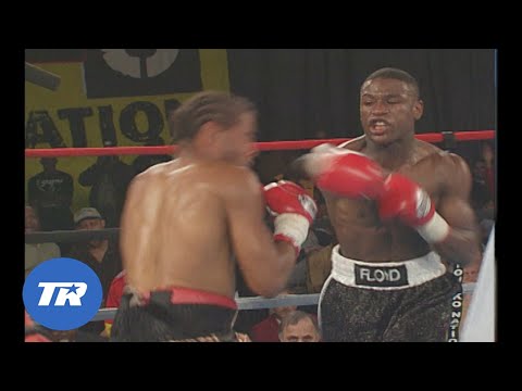 Vintage Mayweather! Mayweather Schools Augustus | Floyd Mayweather vs Emanuel Augustus | FREE FIGHT