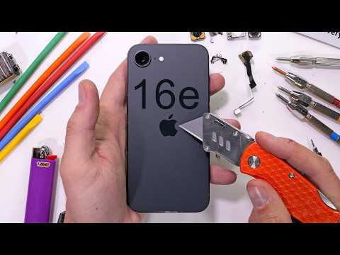 iPhone 16e Durability Test! - Apples gone soft...