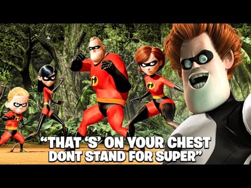 When THE INCREDIBLES ended SYNDROME'S kill STREAK on THE HERO'S