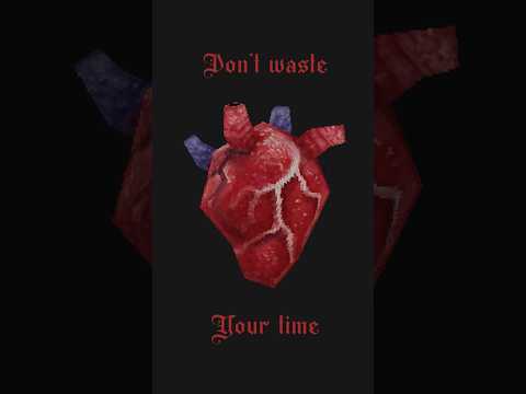 PS1 style animated heart in Blender