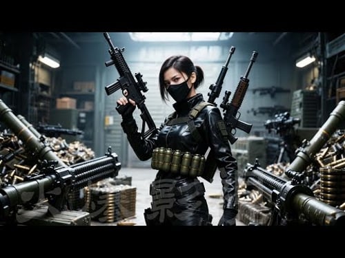 動作電影!頂尖女殺手全副武裝直搗黑幫老巢,不料遭傭兵追殺