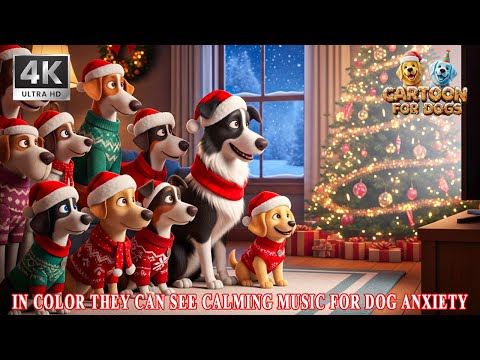 Best Cartoon for Dogs to Watch, in Colors They Can See 2026🎄Deep Separation Anxiety Music for Dogs 🐶