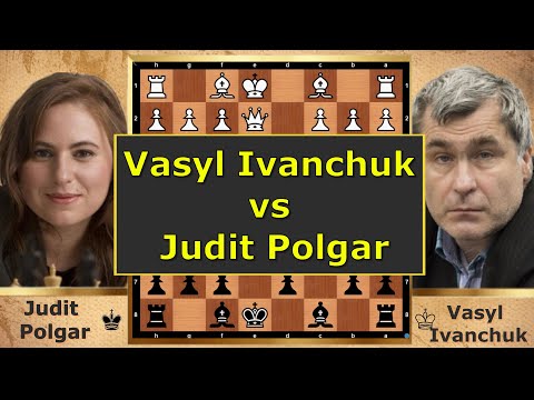 VASYL IVANCHUK vs JUDIT POLGAR – Sicilian Brilliance in Mexico! ♟🔥 #juditpolgar #ivanchuk #chess