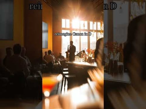 Canon in D Jazz - Upbeat Cafe Music for Work, Study & Relaxation ☕🎷 #cafemusic #backgroundmusic