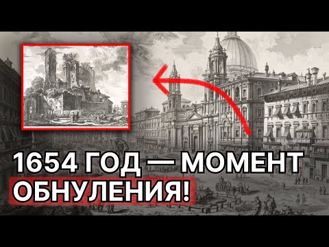1654 ГОД — когда историю ПЕРЕПИСАЛИ!