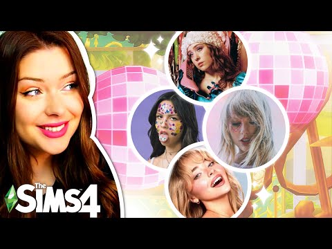 Building a House for the POP MUSIC GIRLIES in The Sims 4