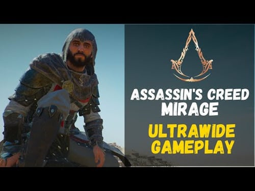 Assassin's Creed Mirage ► Ultrawide Gameplay / Support (21:9)