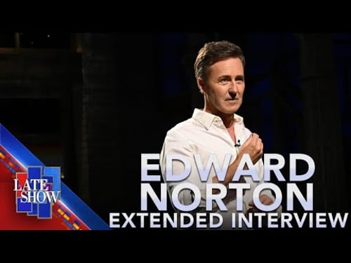 Action Is The Antidote To Doomscrolling Anxiety - Edward Norton EXTENDED INTERVIEW