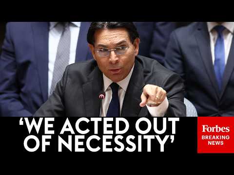 FULL REMARKS: Israeli UN Ambassador Danny Danon Defends Strikes On Iran At Security Council Meeting