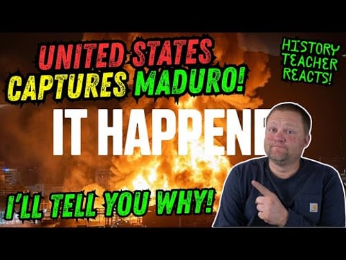 Trump Captures Maduro. Here's What You Need to Know | Warfronts | History Teacher Reacts