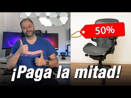 La silla más famosa del mundo... por menos dinero💸 - Herman Miller Aeron y RefurbishedMiller