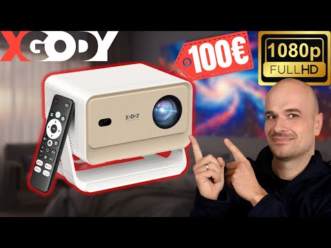 This CHEAP PROJECTOR has an INCREDIBLE picture for its price... but... (XGODY N6 pro)