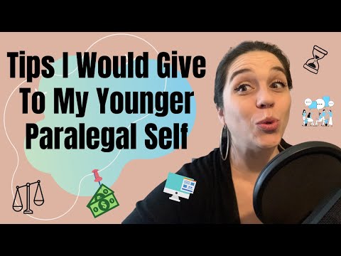 Tips I Would Give To My Younger Paralegal Self // What Nobody Tells You In Paralegal School