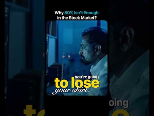 Why 80% Isn’t Enough in Stock Market? #VinodSethi