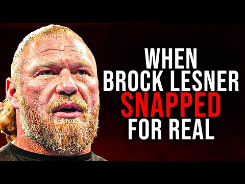 When Brock Lesnar Lost It — 5 Real Moments WWE Couldn’t Control!