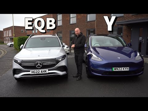 7 seater EV surprise - Mercedes EQB v Tesla Model Y. The unknown niche electric car is good!
