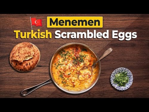 Turkish Scrambled Eggs (Menemen)