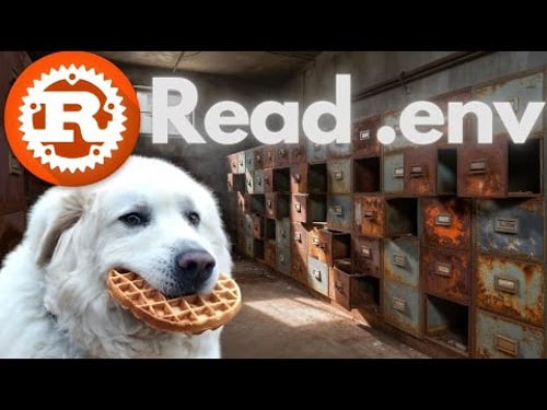 Learn Rust - Read and Load from .env file - by FuturePaul
