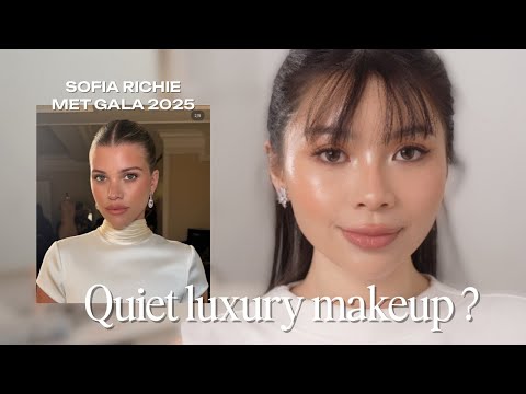 Quite luxury makeup inspired by Sofia Richie Met Gala 2025 | Using most local & k-beauty makeup 🤍