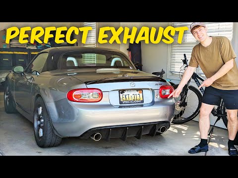 NC Miata Gets The PERFECT Exhaust | SuperQ Install + Maintenance