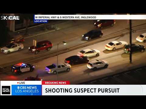 Police chase dangerous shooting shooting suspect