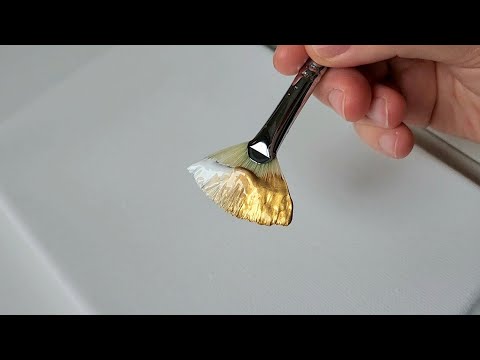 A Shining Christmas Tree Painting 🎄💛/ Acrylic Painting for beginners