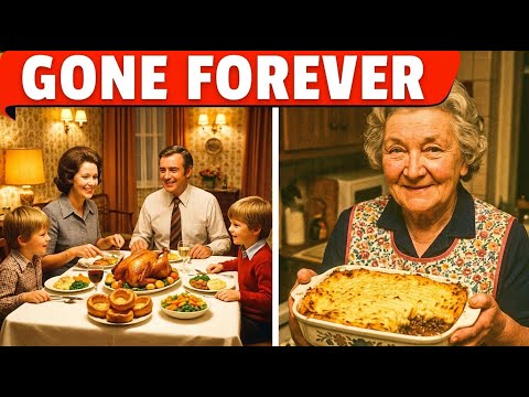 20 Famous British Food Traditions That Have FADED Into History!