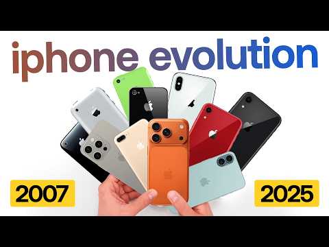 iPhone Evolution Explained – From the First iPhone to iPhone 17