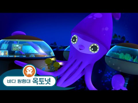 바다 탐험대 옥토넛 - 남극하트지느러미오징어 & 북극고래 - 모음집
