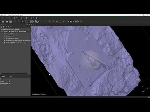 Gaussian Splatting - Metashape mask export to Postshot