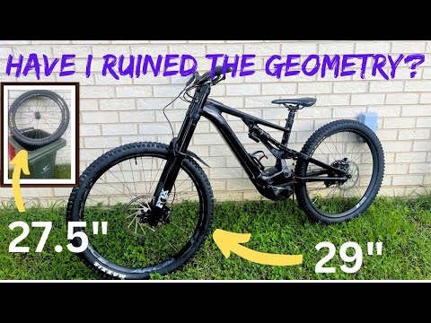 27.5” to 29” - Kenevo mullet conversion