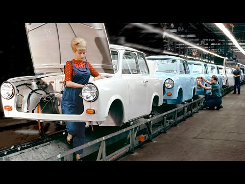 Inside Trabant Factory - How they built Reliable Trabant (that ran for 27 years)