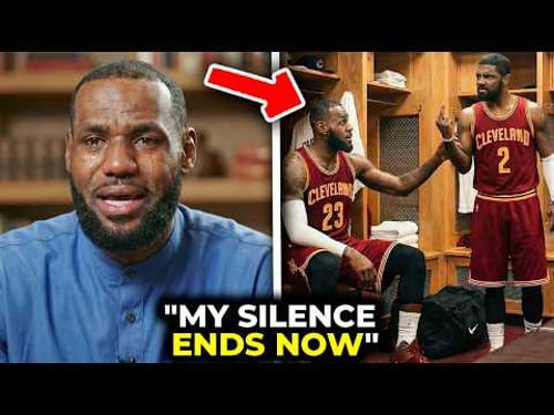 NEW FOOTAGE of Lebron James Responding To Kyrie Calling Him Evil