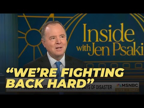 Schiff Blasts Donald Trump, Live on Jen Psaki