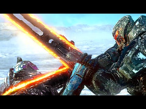10 Minutes of Robot DESTRUCTION (Pacific Rim 2 Best Fights) 🌀 4K