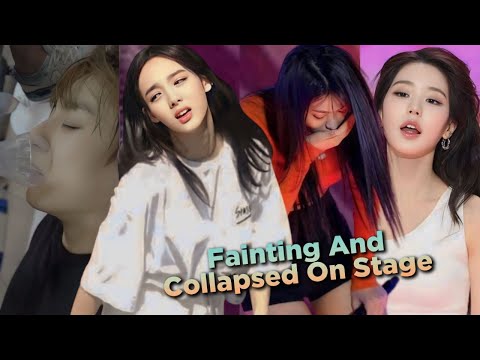 Idols Fainting And Collapsed On Stage - The Inhumane Side Of KPOP