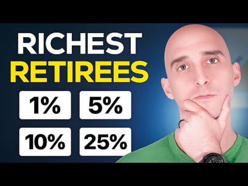 Net Worth & Income of Top 1%, 5%, 10%, and 25% of Retirees (2026 Update)