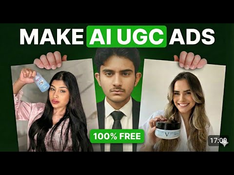 Make AI UGC Ads at Zero Cost – Full Build + Real Examples