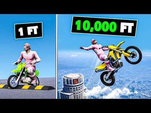 Every Time I Crash, My Bike Jumps Higher in GTA 5