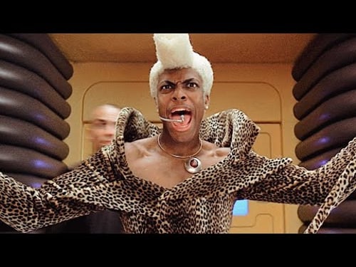 ruby rhod freaking out for 3 minutes straight