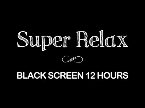 Relaxing Sleep Music | 12Hours Black Screen Stress Relief, Relaxing Music, Deep Sleeping Music
