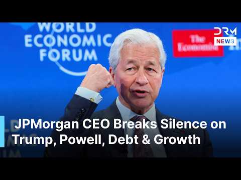 "Economic Disaster", JPMorgan CEO Dimon on Trump's Pressure on Fed, Credit Card Caps | AF1G