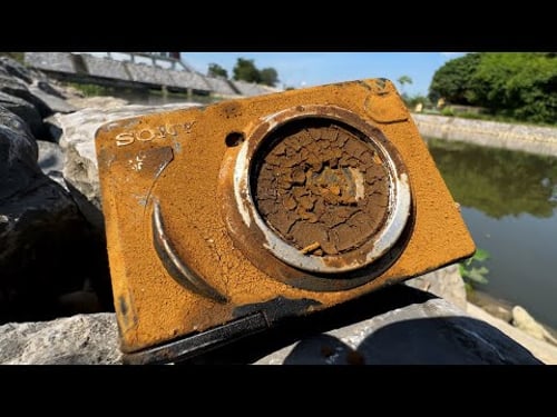 DSC-W15 Restoration Sony camera | Teardown old sony cyber-shot 15.1 MP Digital