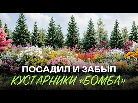 💥10 кустарников которым ВООБЩЕ НЕ нужен уход